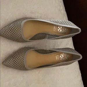 Brand new sparkling pumps!